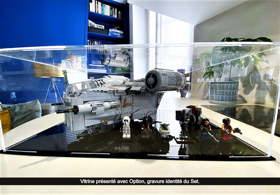 Thumbnail: Vitrine Plexiglas pour LEGO® Star Wars 75292 Razor Crest (non inclus)