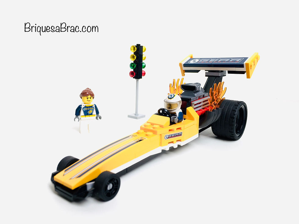 Miniaturbild: LEGO ® CITY RACE 60151 Le Transport du Dragster (Occasion)