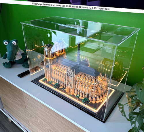 Vitrine Acrylique Pour Lego Notre-Dame De Paris 21061 – Protection Contre La Poussière – Montage Facile - 10