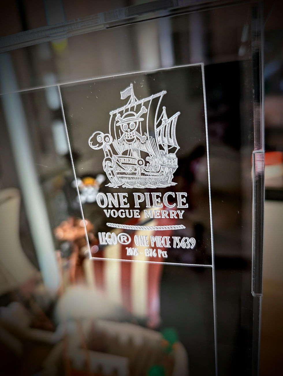 Thumbnail: EXCLUSIVE 100ex| Vitrine pour LEGO® ONE PIECE 75639 Vogue Merry (non inc)