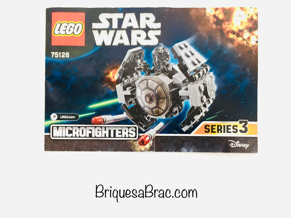 Miniature : LEGO ® STAR WARS™ 75128 TIE Advanced Prototype (Occasion)