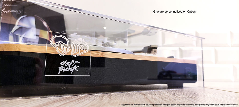 Vitrine et protection Plexiglas® Pour Platine Vinyle | briquesabrac