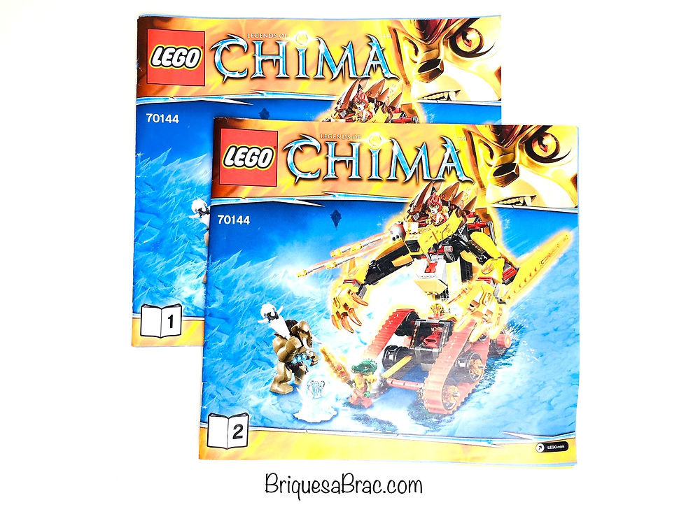 Miniature : LEGO ® LEGENDS OF CHIMA 70144 Le Tank Lion de Feu (Occasion)
