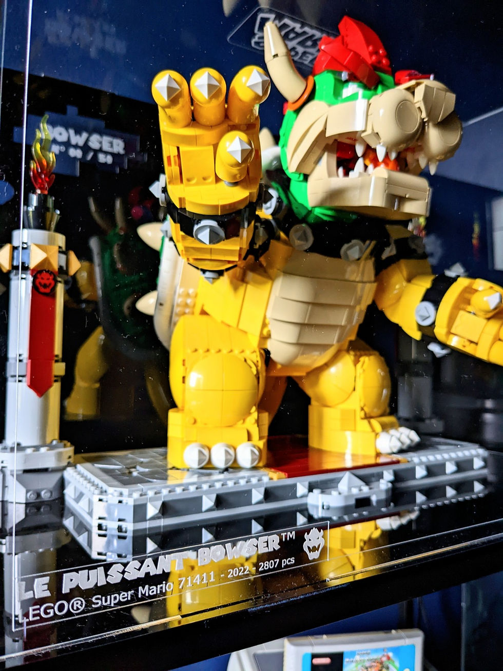 Miniature : EXCLUSIVE 50ex | Vitrine pour LEGO® 71411 Le puissant Bowser™ (non inclus)
