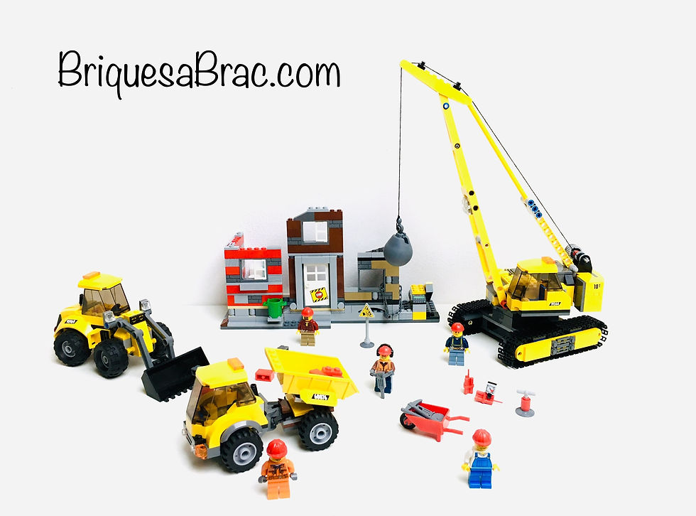 LEGO ® CITY 60076 Le site de démolition