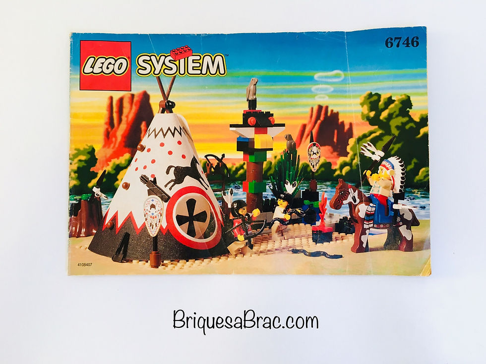 Thumbnail: LEGO ® WESTERN INDIANS 6746 Chief's Tepee