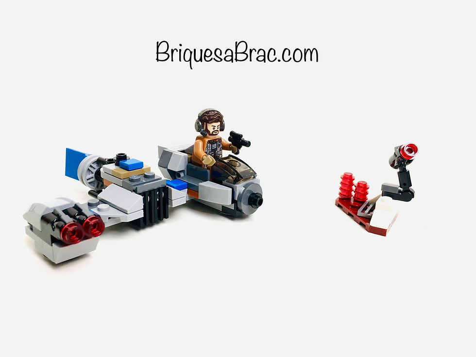Miniaturbild: LEGO ® STAR WARS 75195 Microfighter Ski Speeder™ vs. Quadripode du Premier Ordre
