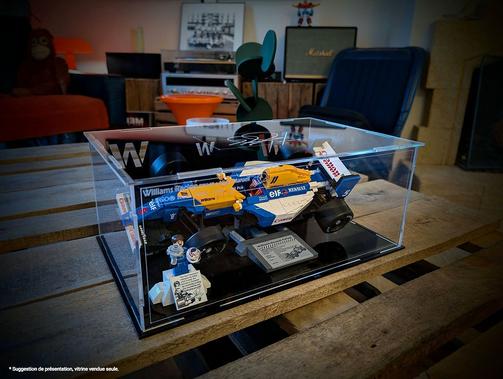 Miniaturbild: EXCLUSIVE 100ex| Vitrine pour LEGO® 10353 Williams Racing Mansell (non inclus)