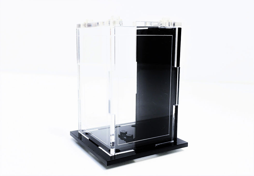 Miniature : Vitrine Plexiglas BriquesaBoX MinifiG ONE