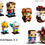 Miniature : Vitrine Plexiglas au choix pour X2 LEGO® Brickheadz (non inclus)