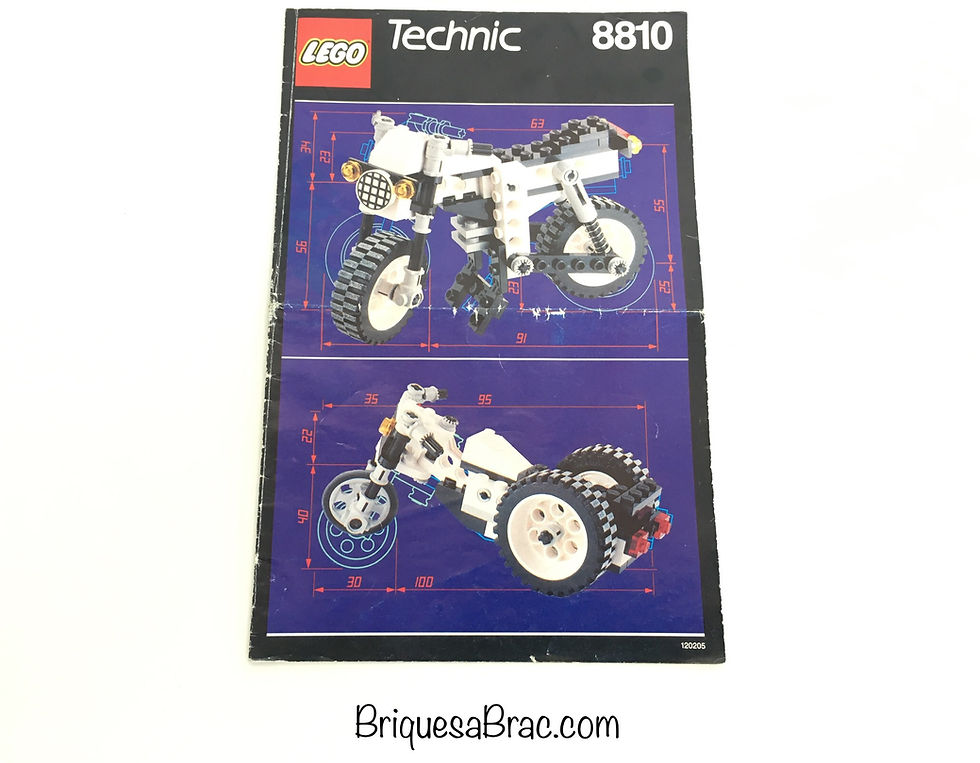 Miniature : LEGO® TECHNIC 8810 Cafe Racer