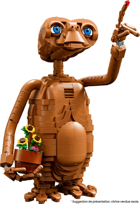 Vitrine pour LEGO® IDEAS 21370 E.T. the Extra-Terrestrial (Non inc)