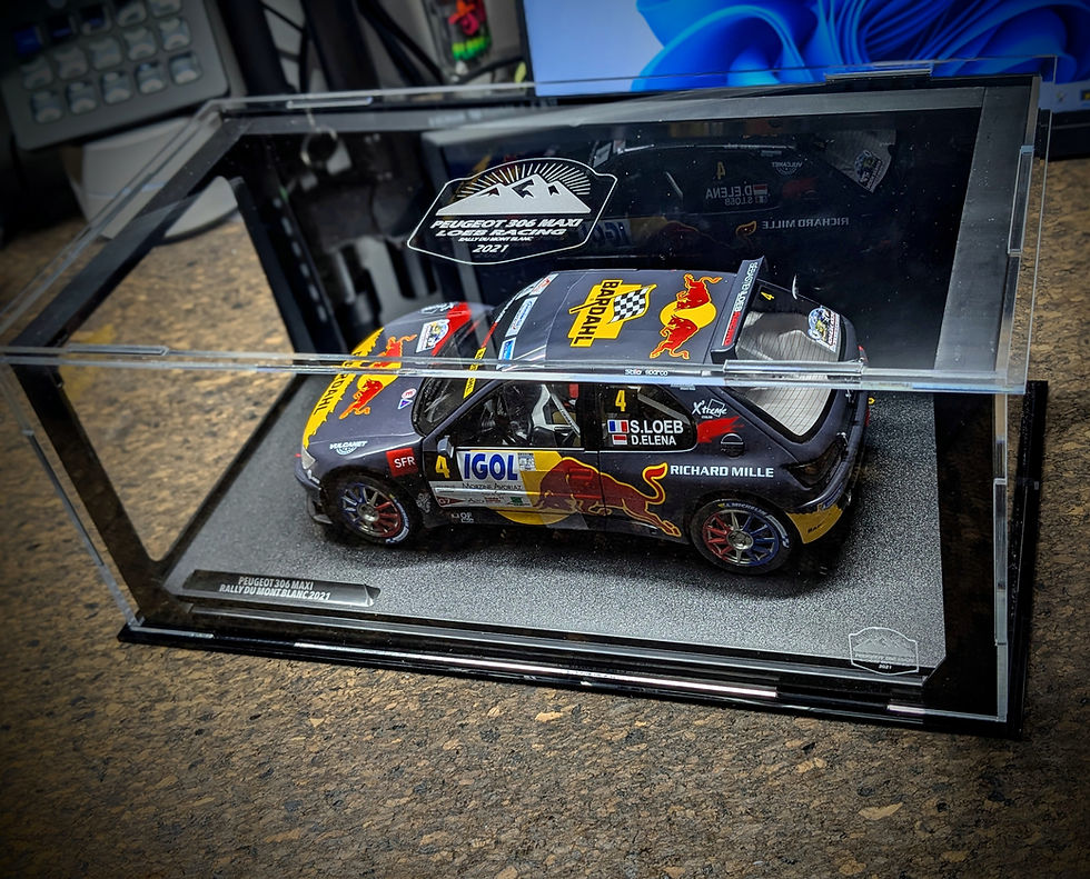 Miniature : XL | Vitrine Plexiglas pour véhicule SOLIDO 1:18 avec encadrement