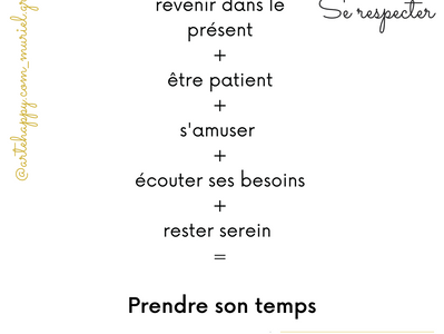 Prendre son temps