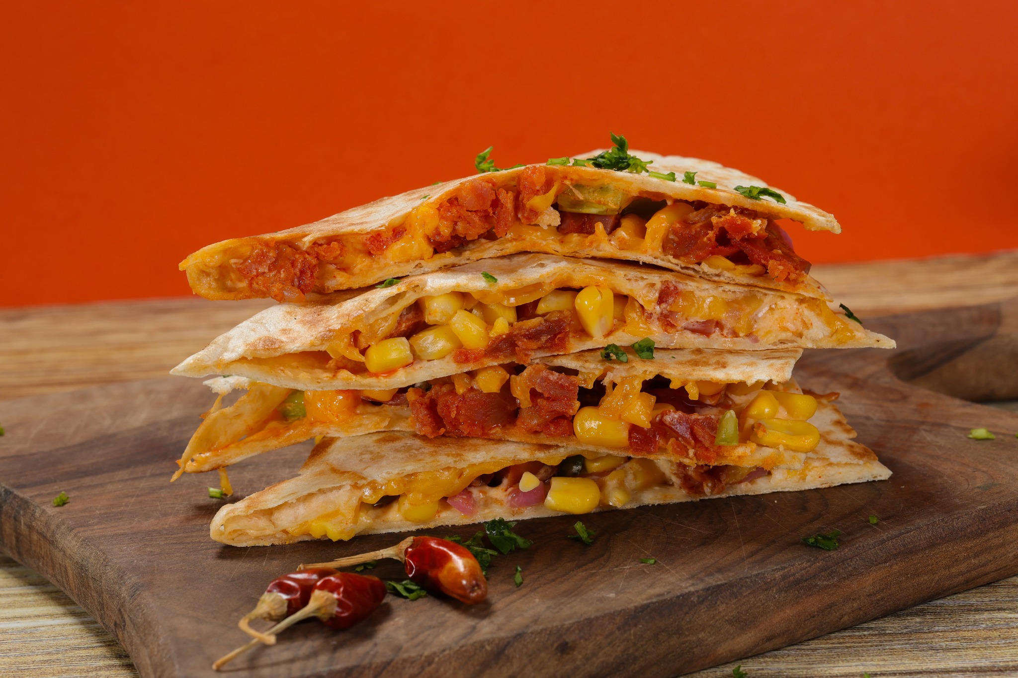 Arranged Food and Objects