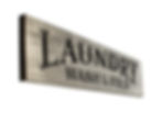 Laundry Wash & Fold Engraved Wood Wall Sign