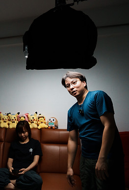 BTS movie shoot