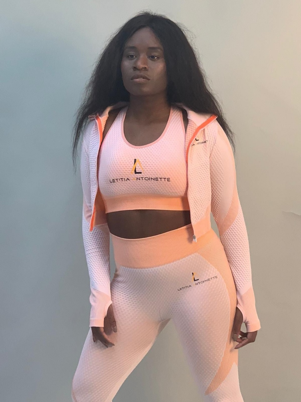 Thumbnail: Three piece gymwear body firming