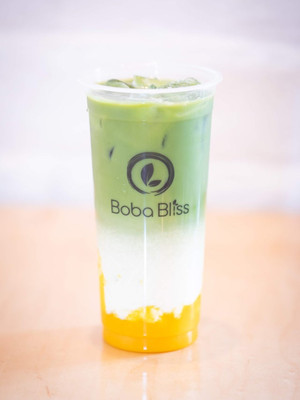 Mango Matcha Latte