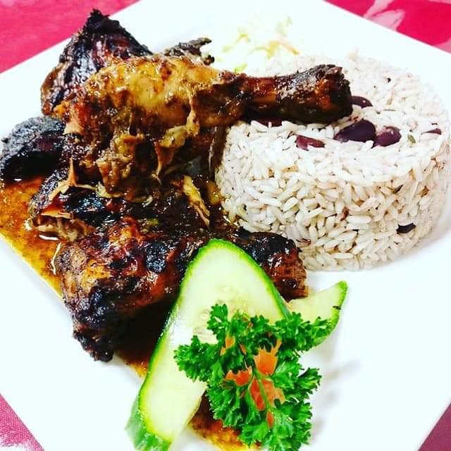 Arranged Food and Objects