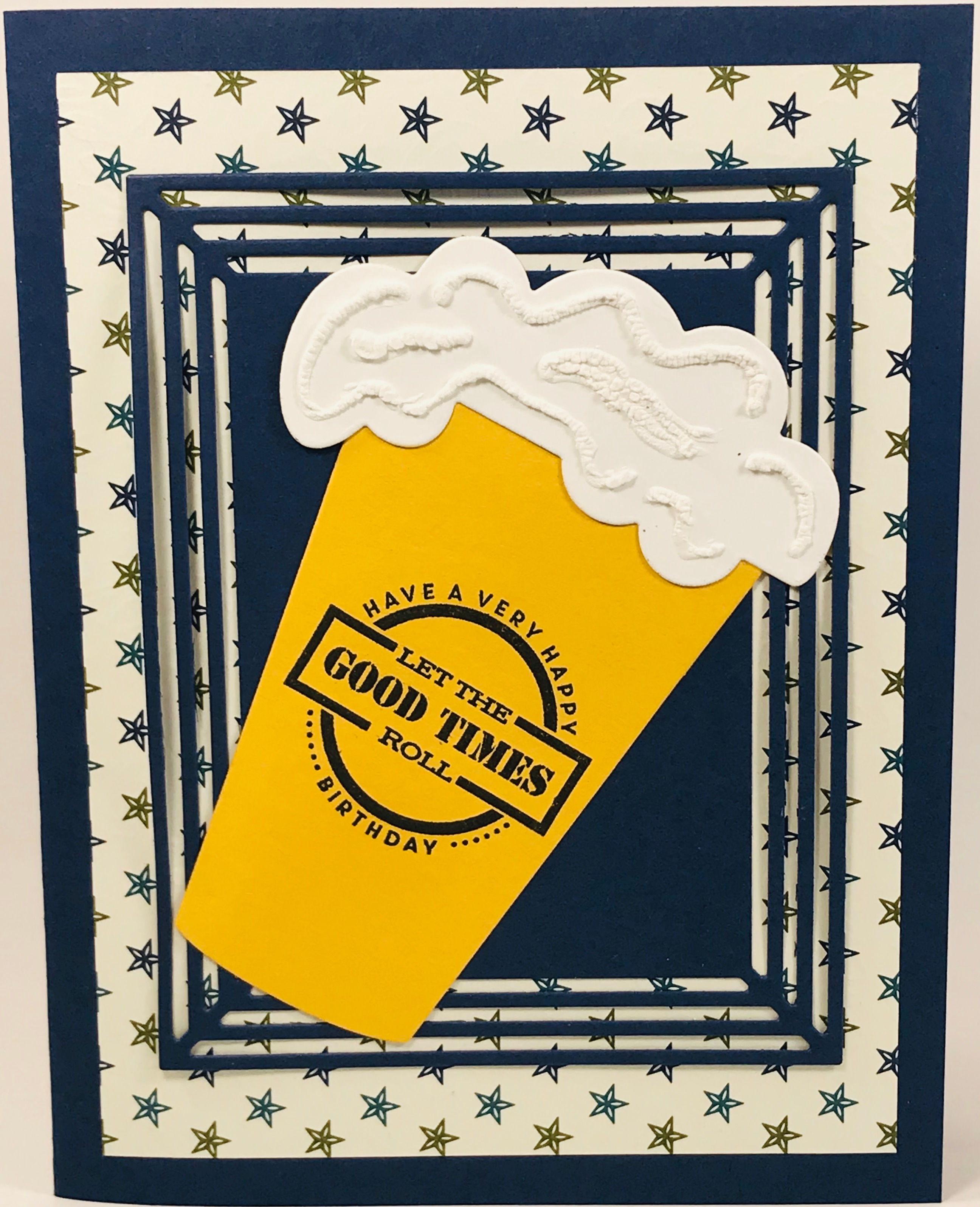 Beer Birthday Navy