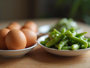 Eier vs. Edamame - ein Nährstoffvergleich der Kraftpakete
