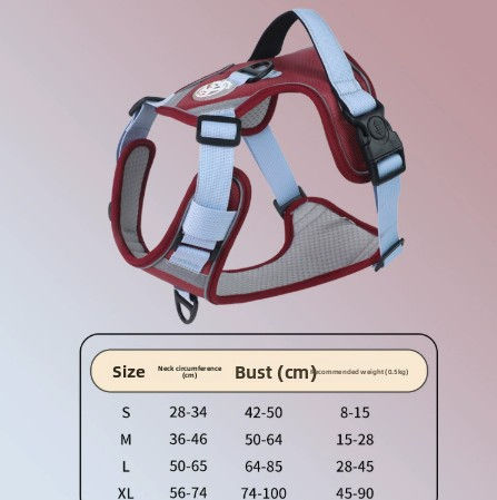 Thumbnail: TheBellyRubClub- Large Dog Harness Anti-Pull Vest Breathable Pet Supplies