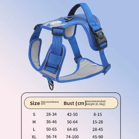 Thumbnail: TheBellyRubClub- Large Dog Harness Anti-Pull Vest Breathable Pet Supplies
