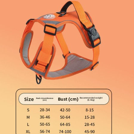 Thumbnail: TheBellyRubClub- Large Dog Harness Anti-Pull Vest Breathable Pet Supplies