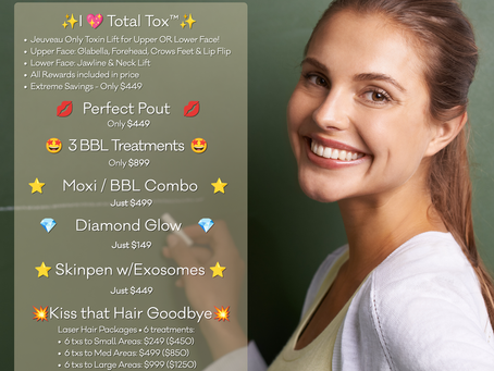 August 2023 Specials!