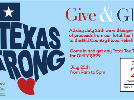 Give & Glow Event - July 25