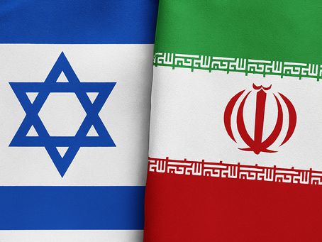 Bandeiras em conflito: Israel e Irã