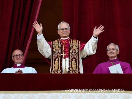 Imagem do Papa Leão XIV