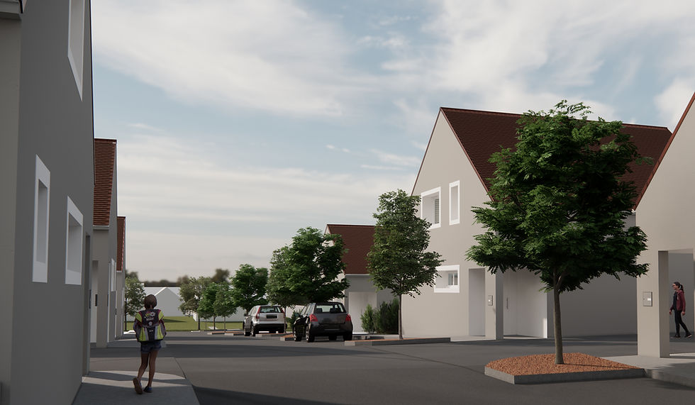 CONSTRUCTION DE 6 MAISONS ET DE 4 TERRAINS A BATIR