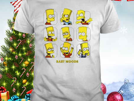 Bart Simpson Moods The Simpson Family shirt