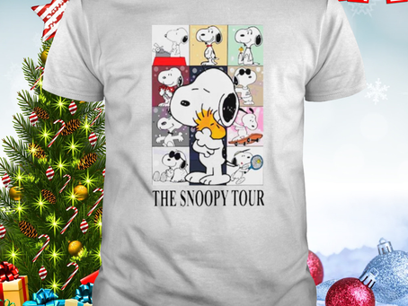 Charlie Brown the Snoopy tour 2023 shirt