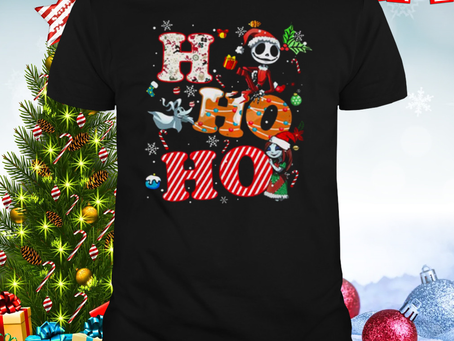 Nightmare Before Christmas Jack & Sally Disney shirt