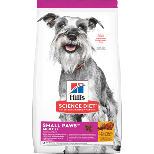 HILLS PERRO ADULTO SMALL PAWS 7+ AÑOS