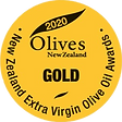 2020 Olives New Zealand Gold Medal