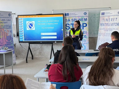 Informare, prevenție și responsabilitate: elevii de la Colegiul Tehnic „Transilvania” Deva, implicați într-o nouă activitate din cadrul proiectului „Tineret pentru viitor”
