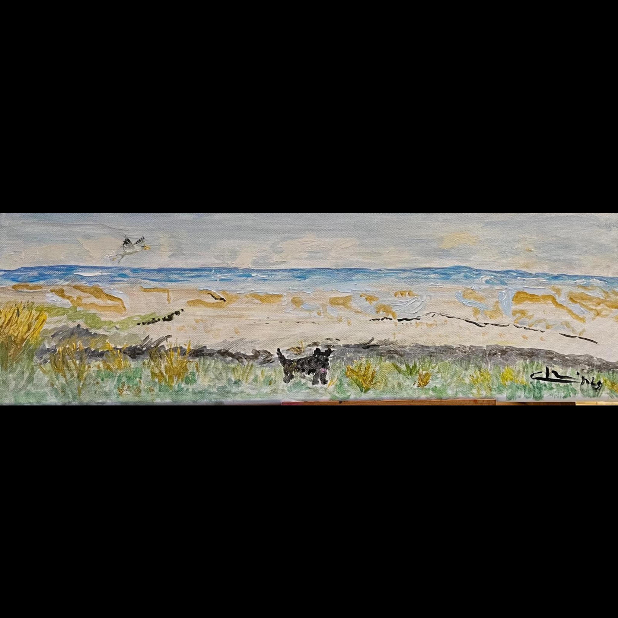 Normandy & Brittany inspired #5. 60 x 20 cm