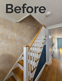 stairs, hallways, landings