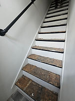 stairs, hallways, landings