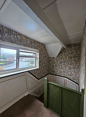 stairs, hallways, landings