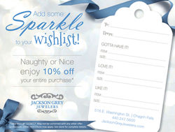 Jackson Grey Holiday Wishlist Card