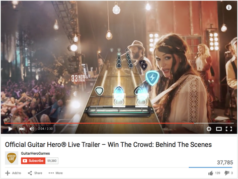 Official Guitar Hero Live Trailer