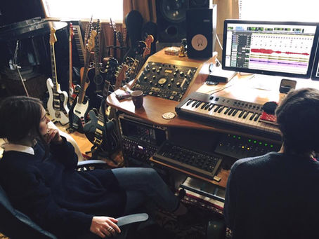 Recording 'It's Our Time' at Bank Cottage Studio with George Shilling