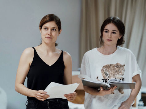 Rehearsal shots from 'Emilia' - West End