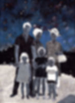 The Sheltering Sky (Soheila Sokhanvari 2015, egg tempera on vellum, 23.5 x 31 cm). © Soheila Sokhanvari