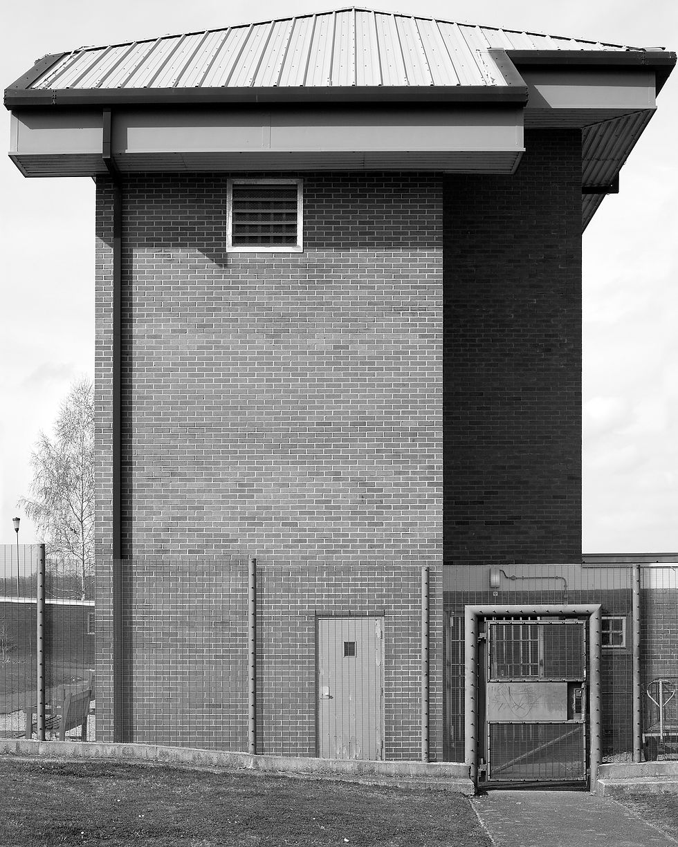 Fig 1. End of a Prison Wing © Edmund Clark